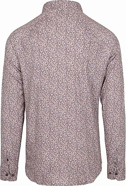 DESOTO Hemd Timeless Elegance Druck Paisley Beige - Größe M günstig online kaufen
