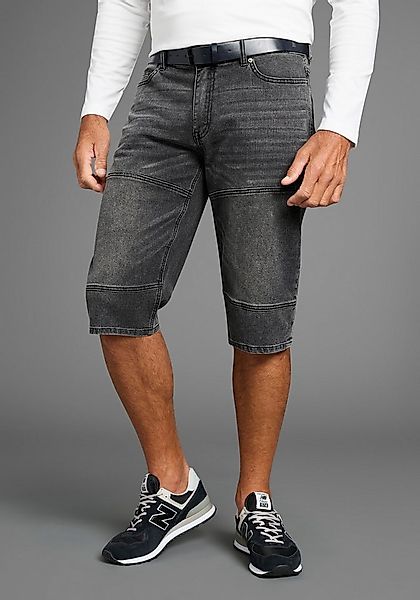 H.I.S Jeansbermudas HANTZ (Set, 2-tlg., mit abnehmbarem Gürtel) gerader Bei günstig online kaufen