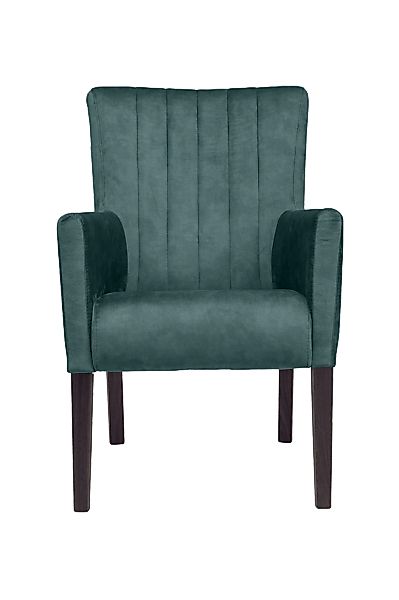 Home affaire Armlehnstuhl "King" () Luxus-Microfaser Lederoptik Esszimmerst günstig online kaufen