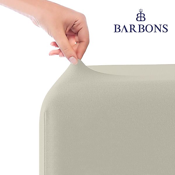 BARBONS Spannbettlaken Jersey Bettlaken, 145 g/m² günstig online kaufen