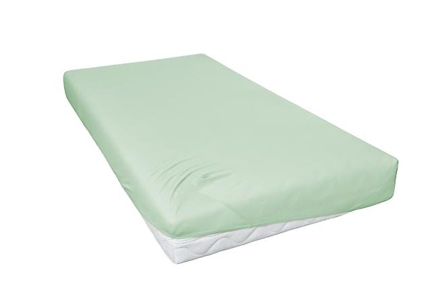 Spannbetttuch ca. 150x200 cm eukalyptus Jersey günstig online kaufen