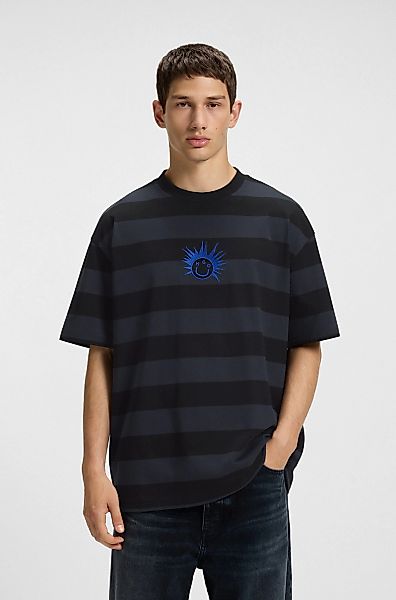 HUGO Blue T-Shirt "Nisite", regular fit günstig online kaufen