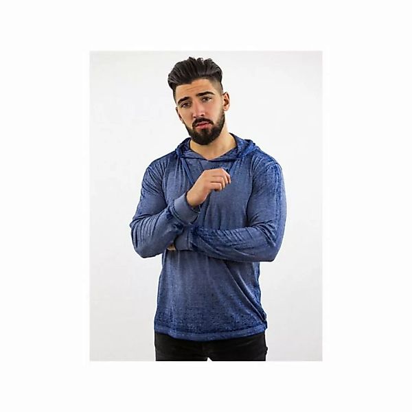 TREVOR'S Sweatshirt blau regular (1-tlg) günstig online kaufen
