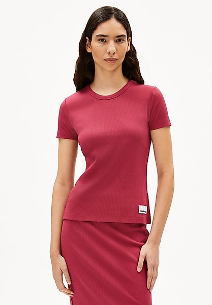 Armedangels T-Shirt KARDAA Ripp-T-Shirt aus Bio-Baumwoll günstig online kaufen