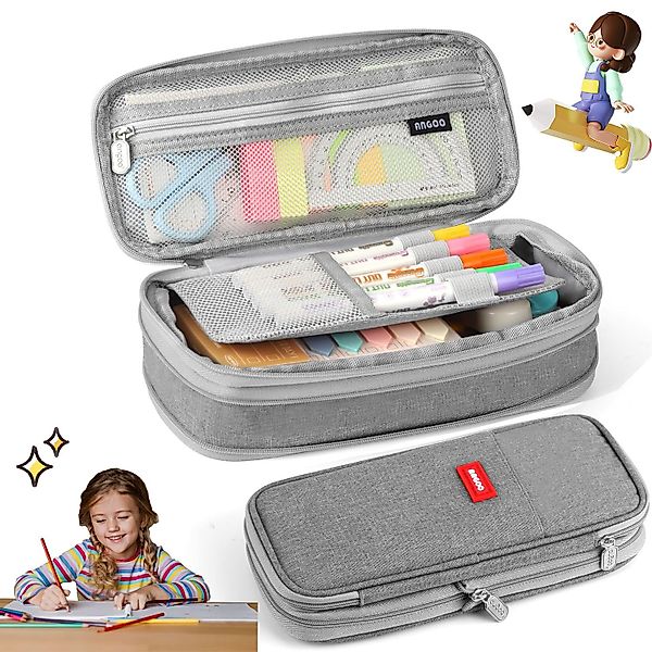 RWEUOQ Federmäppchen Faltbare Federtasche mit Reißverschluss, günstig online kaufen