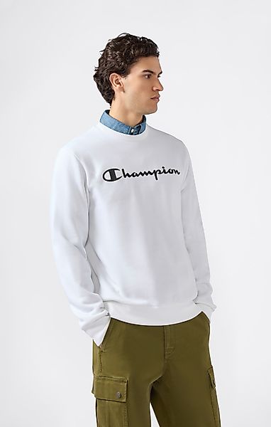 Champion Kapuzensweatshirt "BASICS Fleece Crewneck Sweatshirt Large Logo" günstig online kaufen