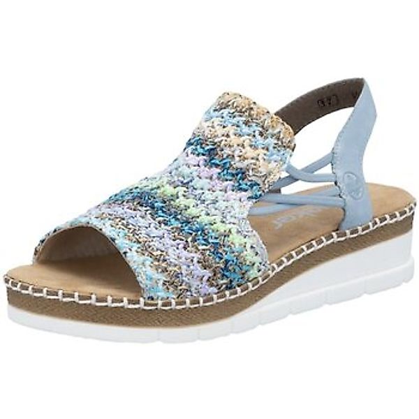 Rieker Keilsandalette "Rieker Sandalen Textil" günstig online kaufen