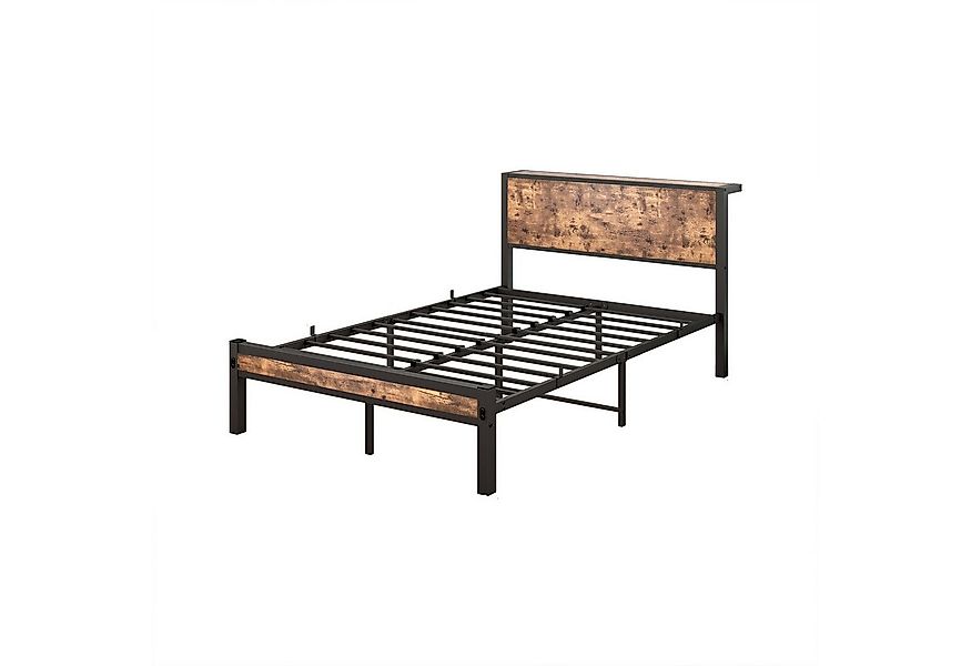 DOPWii Bettgestell Bettgestell,90x200/140x200cm,Einzel-/Doppelbett,Jugendbe günstig online kaufen