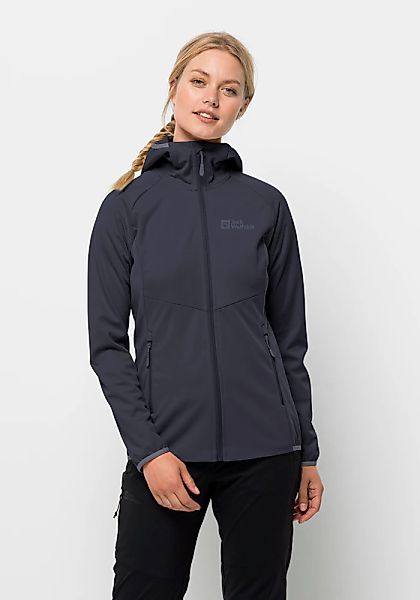Jack Wolfskin Softshelljacke "GO HIKE SOFTSHELL W" mitKapuze günstig online kaufen