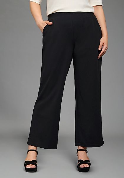 Laura Scott CURVE Schlupfhose unifarbenes Design, für Business- und Casualm günstig online kaufen