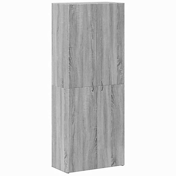 vidaXL Aktenschrank Aktenschrank Grau Sonoma 60x32x153 cm Holzwerkstoff (1- günstig online kaufen