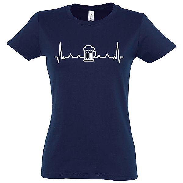 Youth Designz T-Shirt Herzschlag Bier Damen günstig online kaufen