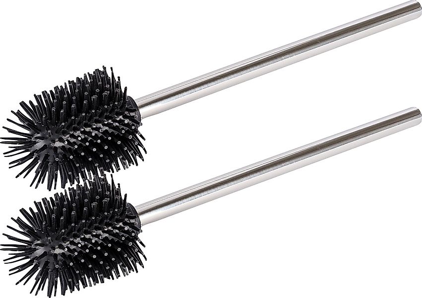 Badaccessoire-Set WC-Bürste 2er-Pack, Silikon Uni günstig online kaufen