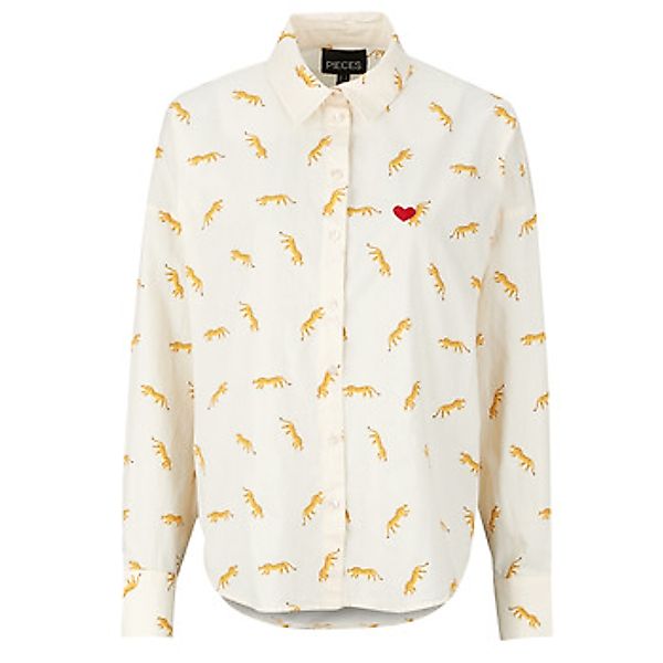 Pieces  Blusen PCJANNA LS LOOSE AOP günstig online kaufen