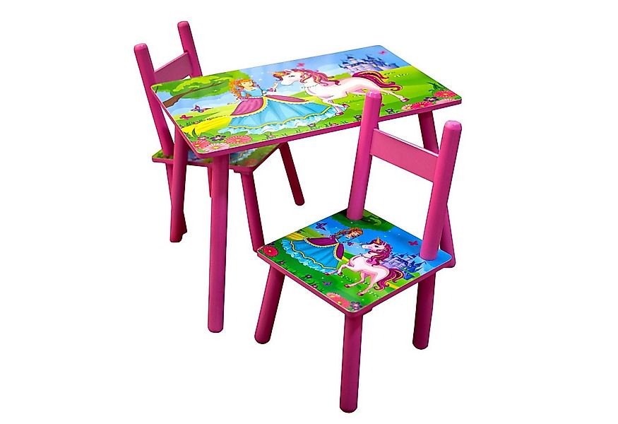 HTI-Living Kindersitzgruppe Kindertischgruppe mit Einhorn-Motiv, (Set, 1-tl günstig online kaufen