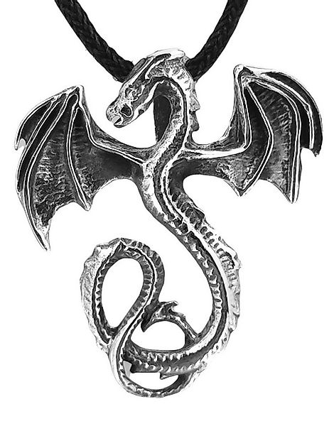 Kiss of Leather Kettenanhänger Drachen Anhänger 925 Sterling Silber Drache günstig online kaufen