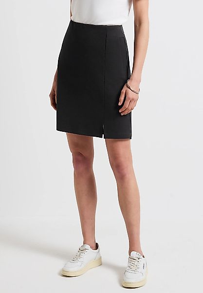STREET ONE Minirock, softer Materialmix günstig online kaufen