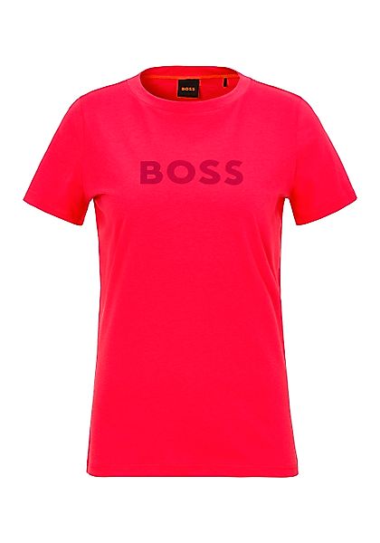 BOSS ORANGE T-Shirt "Elogo Premium Damenmode", mit BOSS-Schriftzug günstig online kaufen