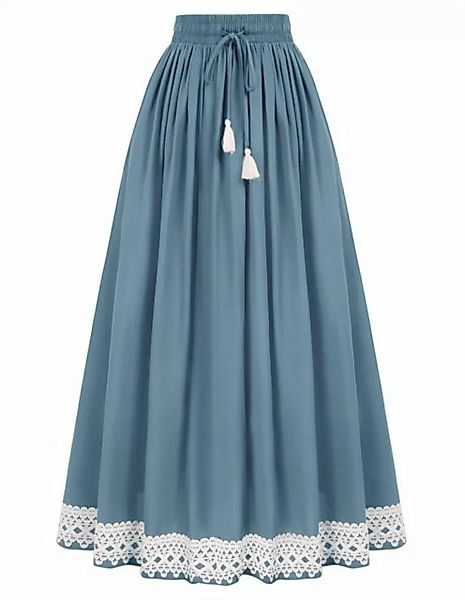 AFAZ New Trading UG Sommerkleid Damen Maxirock Hoher Taille mit Kordelzug m günstig online kaufen