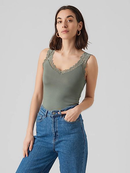 Vero Moda Spitzentop VMROSA SL TOP JRS NOOS Viskosemischung günstig online kaufen