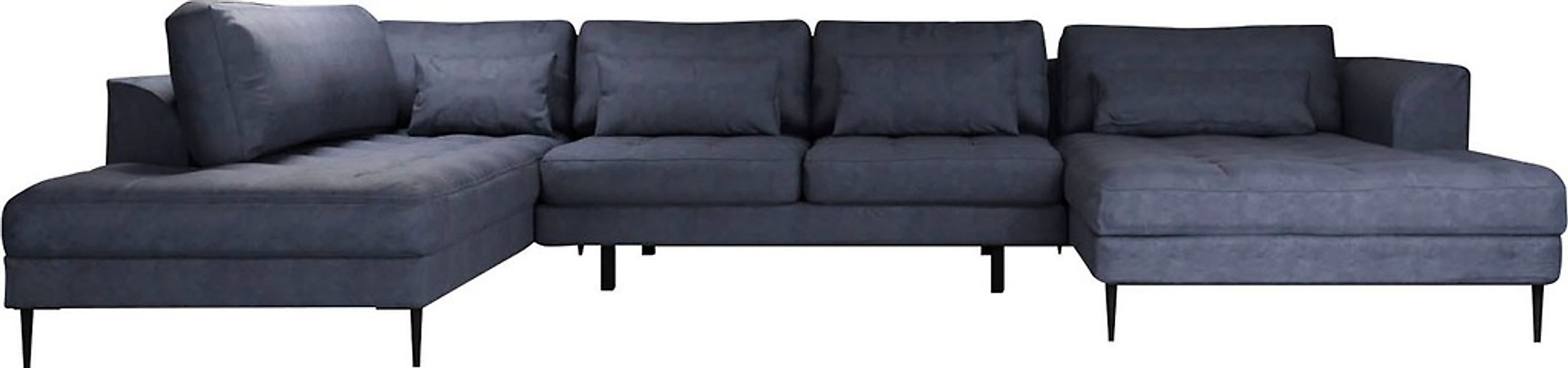 TRENDMANUFAKTUR Wohnlandschaft "Luzi, gemütliches Sofa, extra viel Platz, v günstig online kaufen