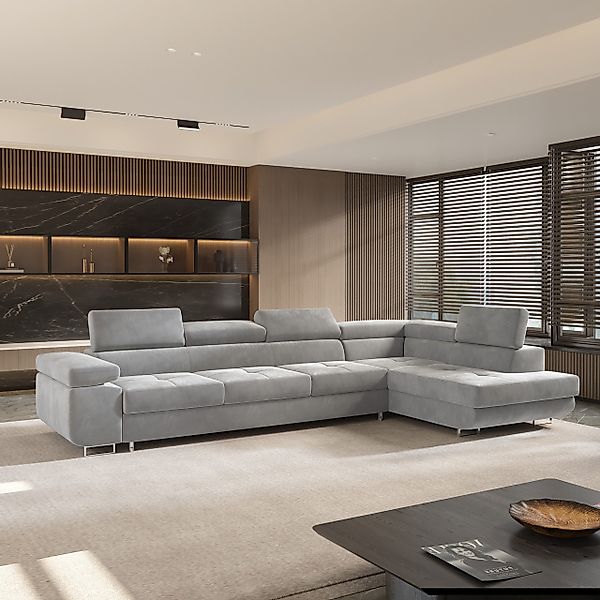 Masseno Ecksofa VICENTE mit Schlaffunktion L-Form, günstig online kaufen