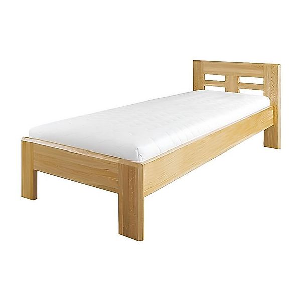 Xlmoebel Bett Neues Doppelbett aus Echtholz mit Polsterung, 100x200 cm - (E günstig online kaufen