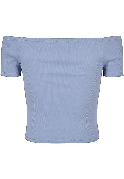 URBAN CLASSICS T-Shirt "Urban Classics Damen Ladies Off Shoulder Rib Tee", günstig online kaufen