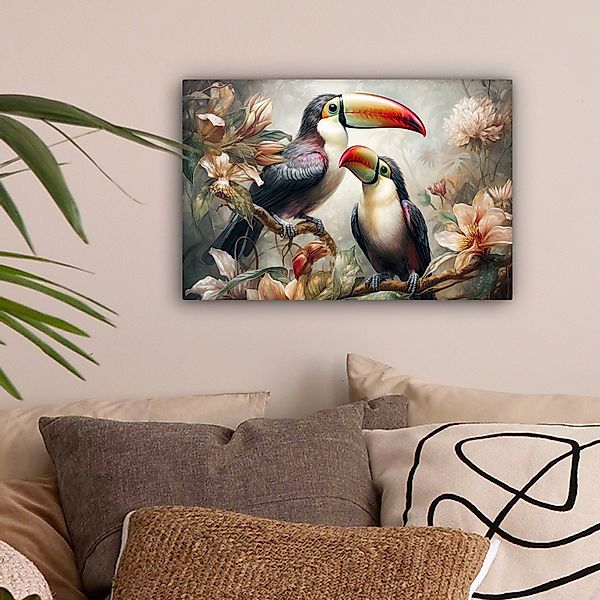 OneMillionCanvasses® Leinwandbild Tukan - Vögel - günstig online kaufen