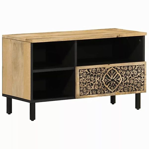 vidaXL TV-Schrank TV-Schrank 80x33x46 cm Massivholz Mango günstig online kaufen