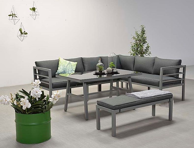 Garden Impressions Gartenlounge-Set Blakes rechts anthrazit günstig online kaufen