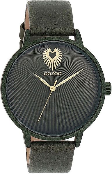 OOZOO Quarzuhr C11248, Armbanduhr, Damenuhr, Lederarmband, günstig online kaufen