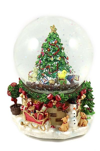 ELLUG Schneekugel Schneekugel/Spieluhr zum Aufziehen mit Schneeantrieb günstig online kaufen