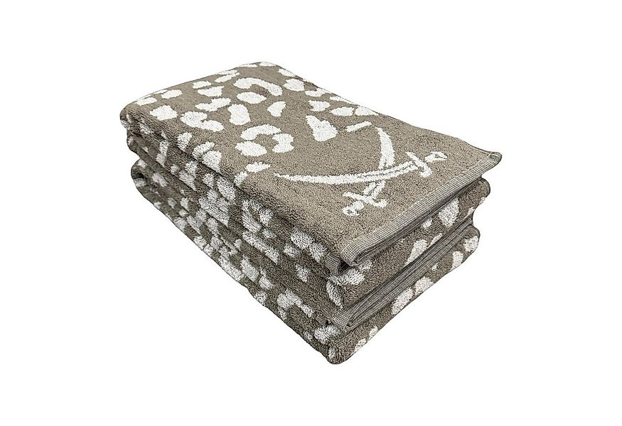 Sansibar Sylt Duschtücher 2 teiliges Duschtuch Set LEO mit modernem Design, günstig online kaufen