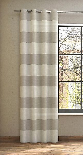 Neutex for you Vorhang "SONORA" Ösen 1 Stk. tlg. 3D Musterung im Leinen-Loo günstig online kaufen