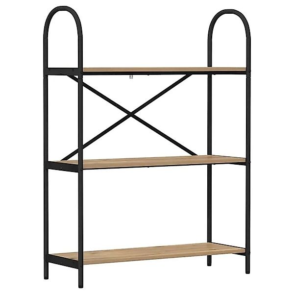 vidaXL Bücherregal Artisan-Eiche 80 x 30 x 109 cm Holzwerkstoff 879904 günstig online kaufen