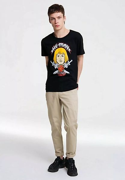 LOGOSHIRT T-Shirt He-Man - Face mit großem Frontprint günstig online kaufen