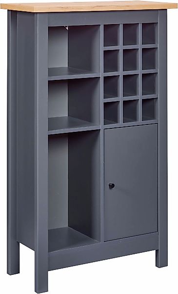 Inter Link Highboard "Nellina" 1 Stk. tlg. Weinschrank, BxTxH: ca. 76,8 x 3 günstig online kaufen
