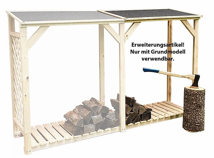 promadino Kaminholzregal-Erweiterung "Speyer" günstig online kaufen