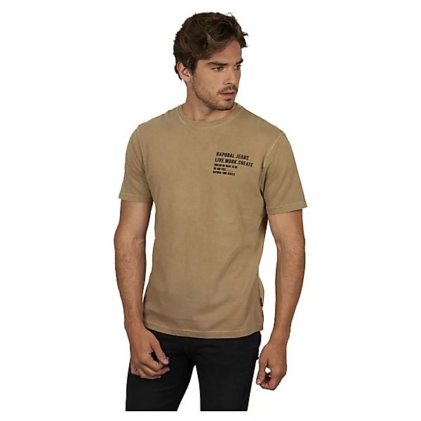 Kaporal Reno Kurzärmeliges T-shirt M Sand günstig online kaufen
