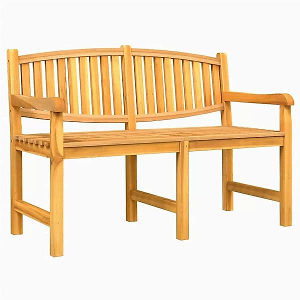 VidaXL Gartenbank 149,5x60x90 cm Massivholz Teak günstig online kaufen