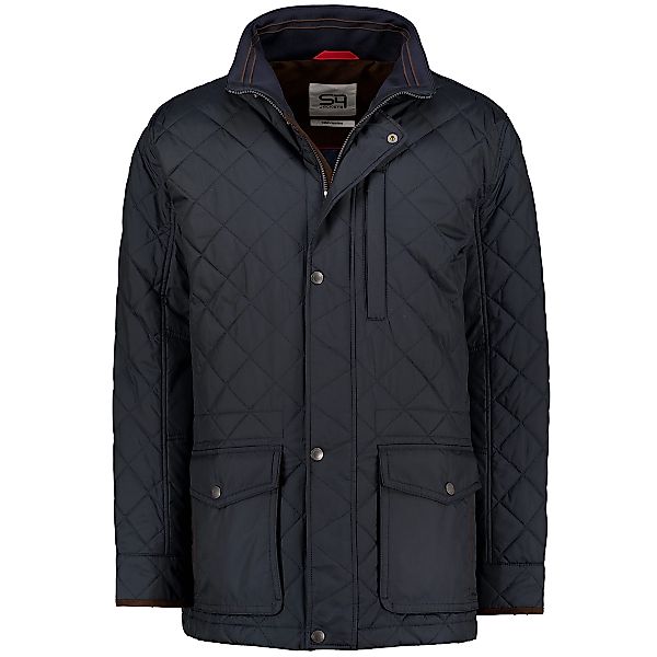 S4 Jackets Steppjacke mit Kontrastdetails, wasserabweisend Farbe marine Grö günstig online kaufen
