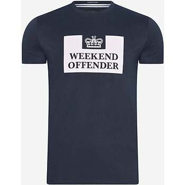 Weekend Offender  T-Shirts & Poloshirts Prison t-shirt - navy günstig online kaufen