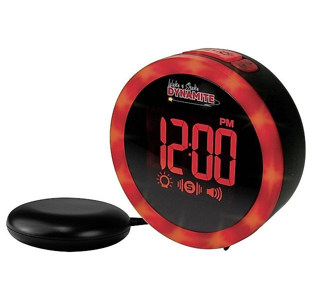 Geemarc Wecker Quarz-Wecker Wake'n shake DYNAMITE JWNS-DYNAMITE_BLK_VD günstig online kaufen