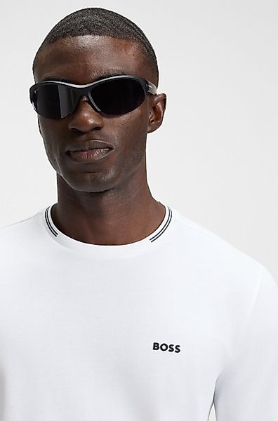 BOSS GREEN T-Shirt Taul mit kontrastfarbenen günstig online kaufen