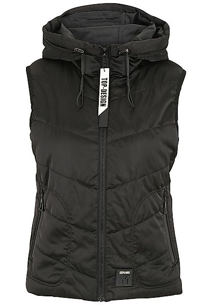 Doris Streich Steppweste mit dekorativen Anhänger günstig online kaufen