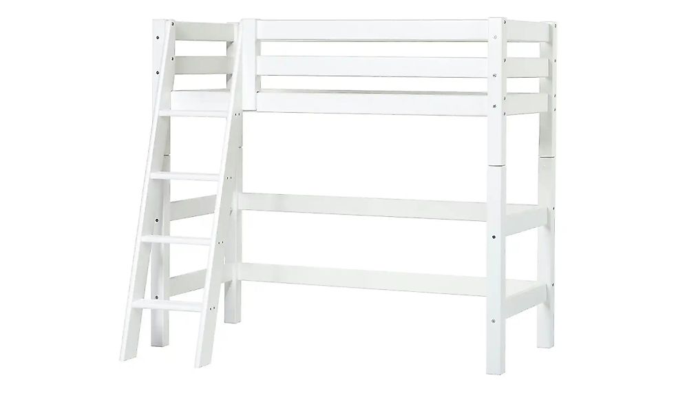 Hoppekids Hochbett  ECO Luxury ¦ weiß ¦ Maße (cm): B: 117 H: 150 Betten > B günstig online kaufen