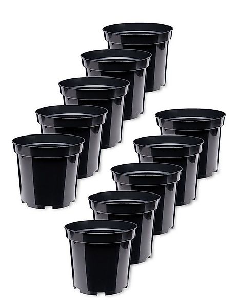 Garronda Blumentopf Blumentopf Kunststoff rund Pflanztopf Kräutertopf Anzuc günstig online kaufen