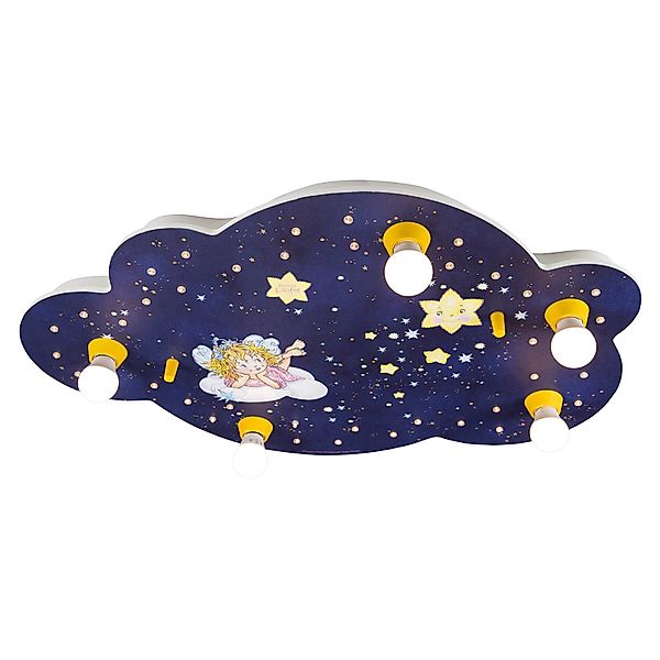 Deckenleuchte Bildwolke Lillifee Nachthimmel günstig online kaufen