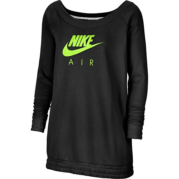 Nike Sportswear Air Langarm-t-shirt XS Black / Volt günstig online kaufen